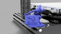 Fallout Deathclaw Ender 3 Ornament