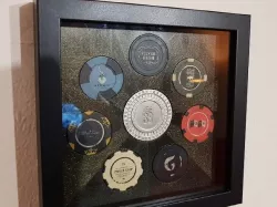 Fallout New Vegas poker chip display base