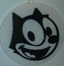 Felix the Cat Magnet & Ornament - Face Only / IEC3D