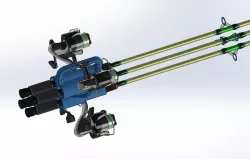 Fishing Pole, Carry Handle