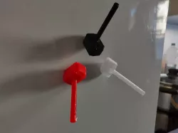 Fridge Magnet Mjolnir Thor Hammer