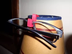 Glasses Holder for nightstand lamp or anything