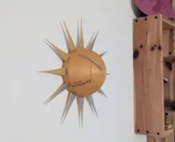 I am the SUNRISE (kinetic art clock)