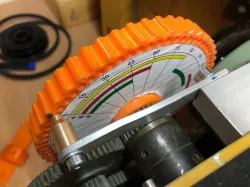 Index wheel for minilathe Hobbymat MD65 (and Proxxon SD300)