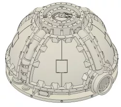 Industrial Imperial Sector Alchomite Stack Dome