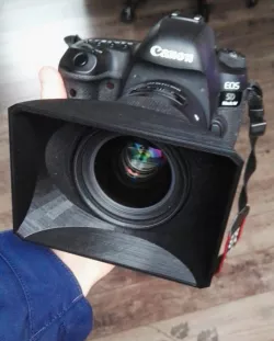 Lenshood for Sigma 35mm f1.4 ART / Mattebox Gegenlichtblende / ENG television camera style