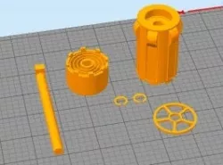 Masterspool Parametric Rewind Spool Holder