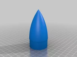 Model Rocket Nose Cone (25TJ)