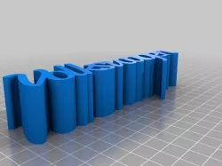 My Customized Text Font Test