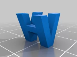 My Customized Two Letter Sculpture