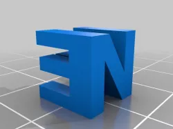My Customized Two Letter Sculpture