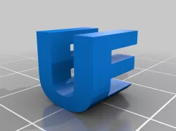 My Customized Two Letter Sculpture