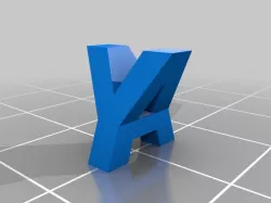 My Customized Two Letter Sculpture