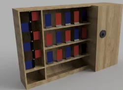 Nerf Shooting Galery with Blaster Safe