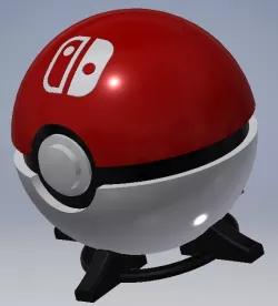 Nintendo Switch Pokéball Cart Holder