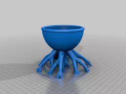 plant roots planter