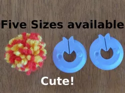 Pom Pom Maker, great fun!