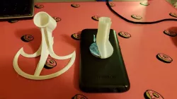 Pop Socket 12v outlet mount