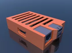 Raspberry Pi Model B Clip Case