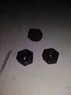 RC truck wheel nut