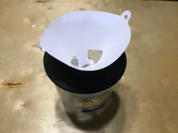 Resin Cone Strainer / Sieve holder