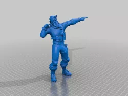 Sgt. Winter Skin (Fortnite Model)