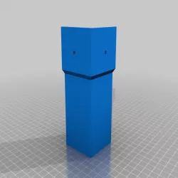 Simple Ikea Lack Extension 10cm