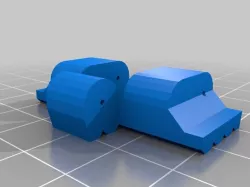 Simple robot tank caterpillar track