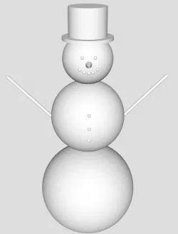Simple Snowman