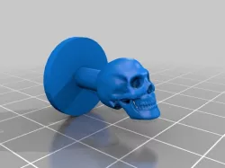Skull Cook Button
