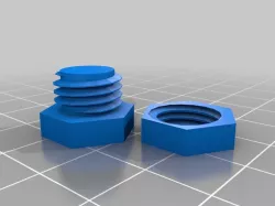 Small Bolt and Nutt