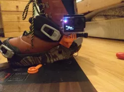 Sport cam mount for snowboard binding stripe mk2 (gopro & SJ cam)