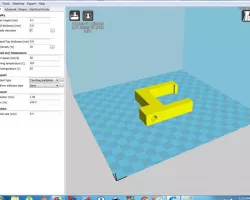 Support for pen -using a 3d printer as plotter