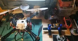 The Black Pearl - A 3D Printed RC FPV Video Quadcopter 