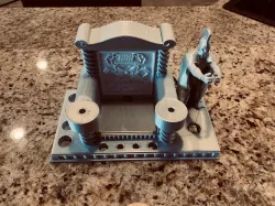 Vape Throne Stand With USB LED