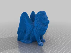 Voxel Celestial Lion