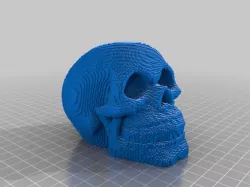 Voxel Celtic Skull