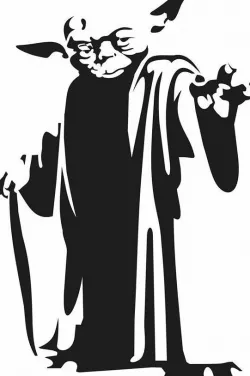 Yoda stencil