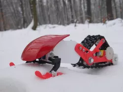 3D printed snowmobile