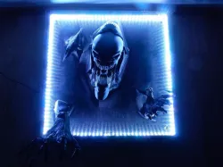 Alien Queen - breaks through - easy printable - all STLs online!