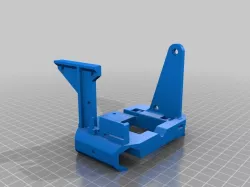 Anet A6 Titan Aero X Carrier with bracket for 27 mm piezo disc