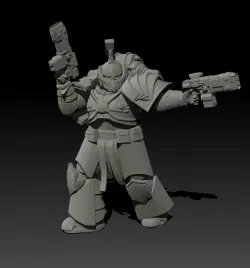Armoured Space Soldier Commander