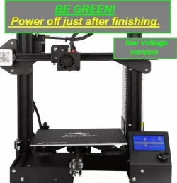 Automatic Power Off after print V2 - low voltage version