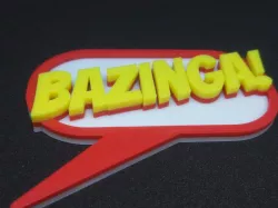 Bazinga! speech bubble
