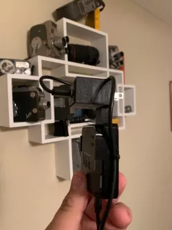 Blink camera module outlet holder