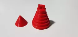 Christmas tree cake form
