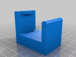 Clip for drill-free mounting of Ikea ÖSTANÅ (Ostana) wall light