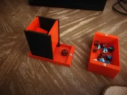 Collapsible Dice Tower