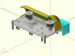 Cover for Openbuilds Nema23 Reduction Plate