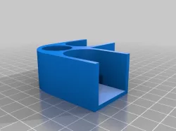 Cubicle wall corner piece